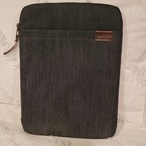 INCASE Terra Collectiom, Denim Blue and Orange Laptop Sleeve. 13"